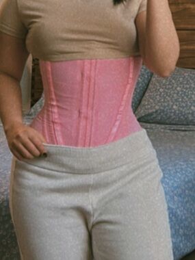 Pink Waist Trainer Corset